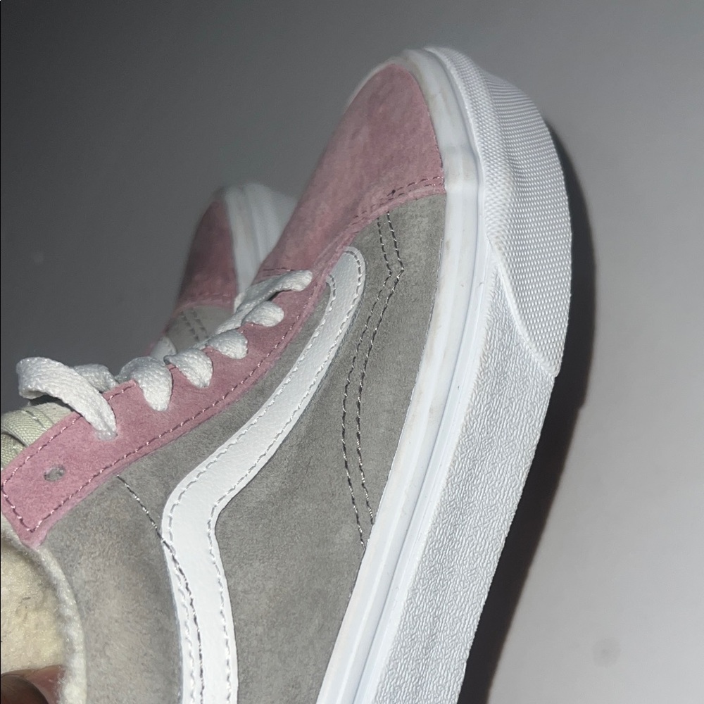 Vans Mauve and Charcoal Sneakers - Picture 8 of 10